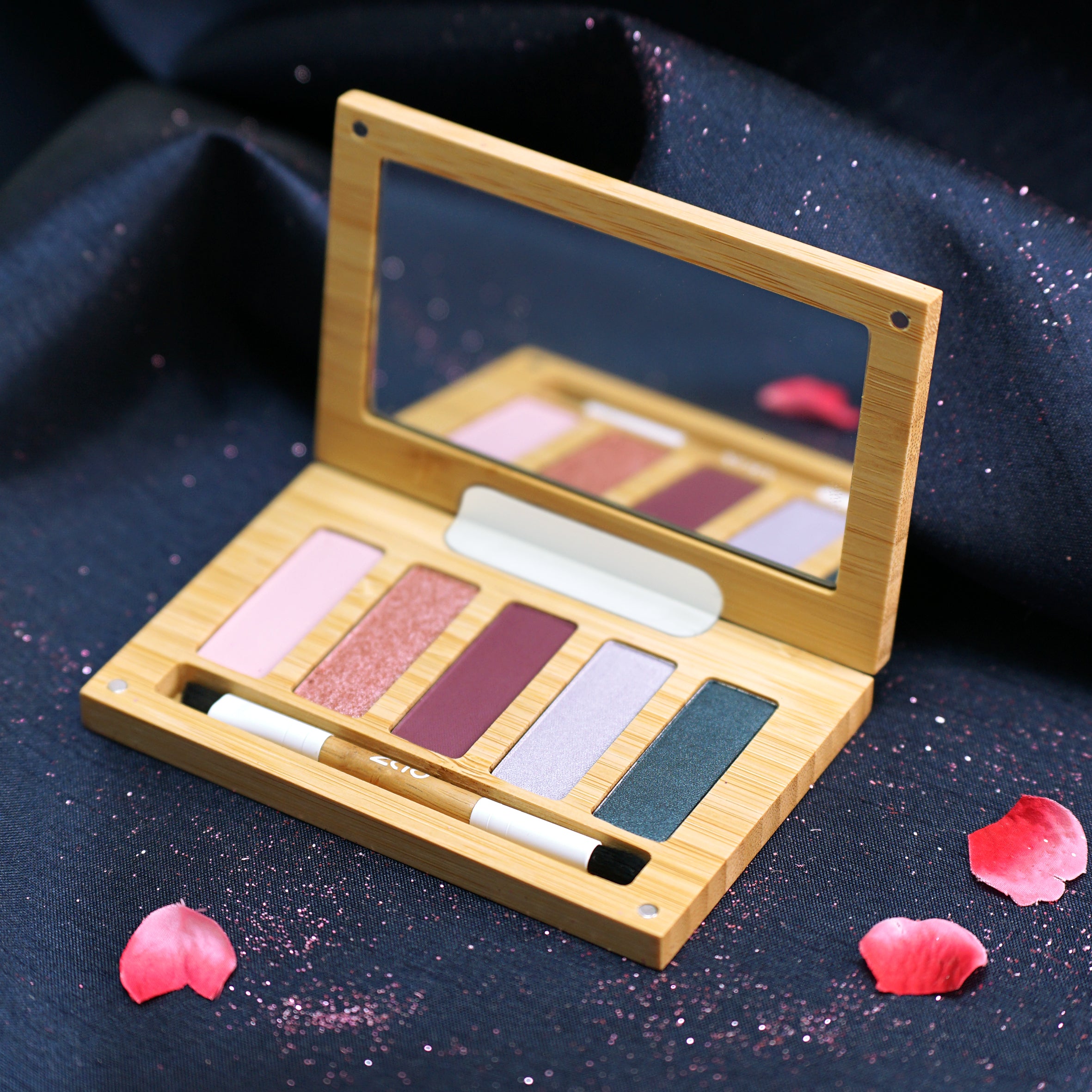 夜空玫瑰5色礦物眼影盤 Night & Roses Eyeshadow Palette