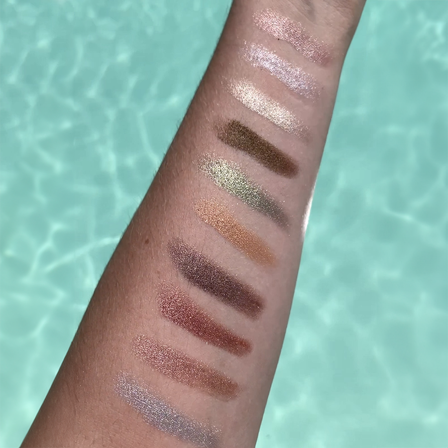 流光閃爍10色礦物眼影盤 Eyeshadow Palette Ultra Shiny