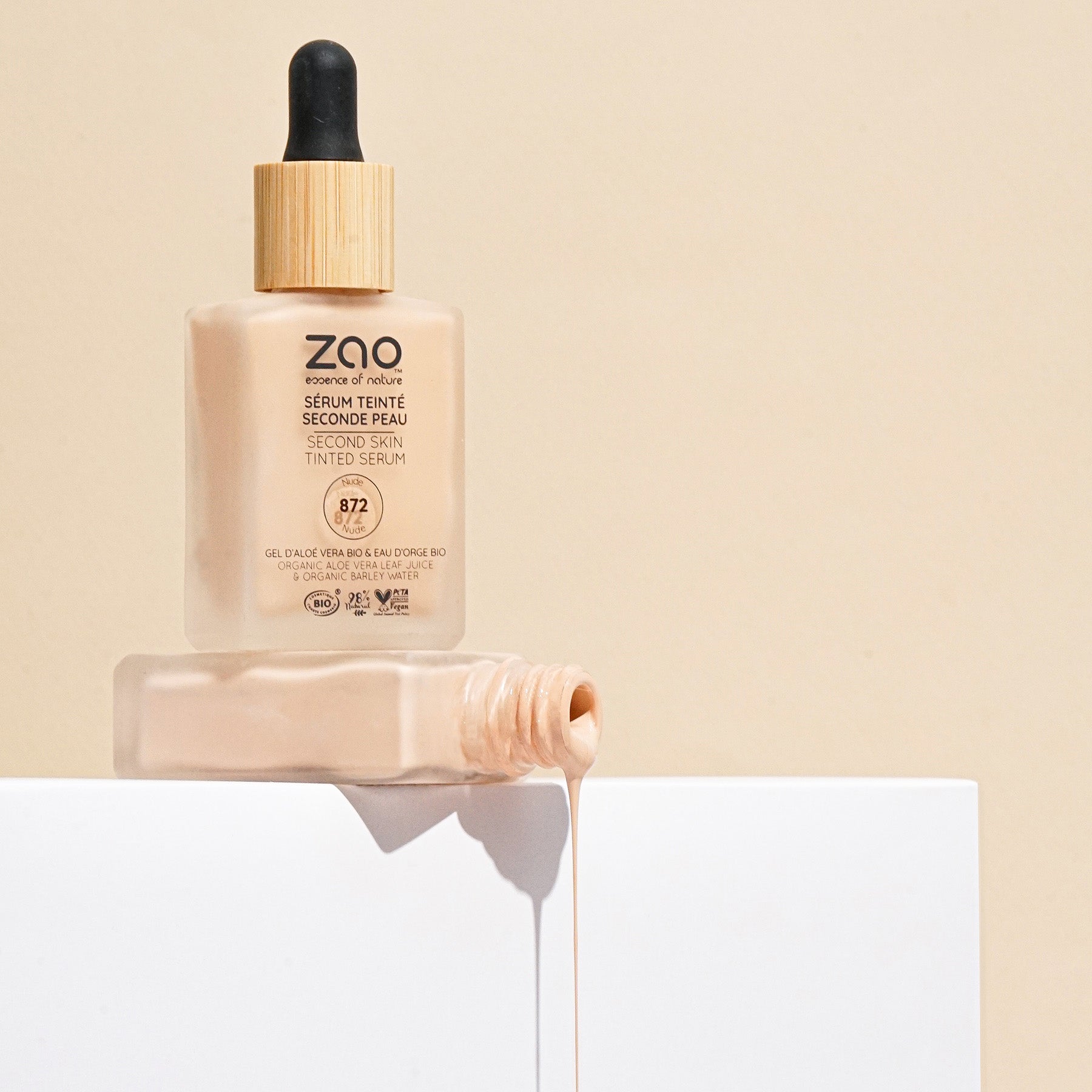 裸肌水漾肌底調色精華Second Skin Tinted Serum – Zao Makeup Hong Kong
