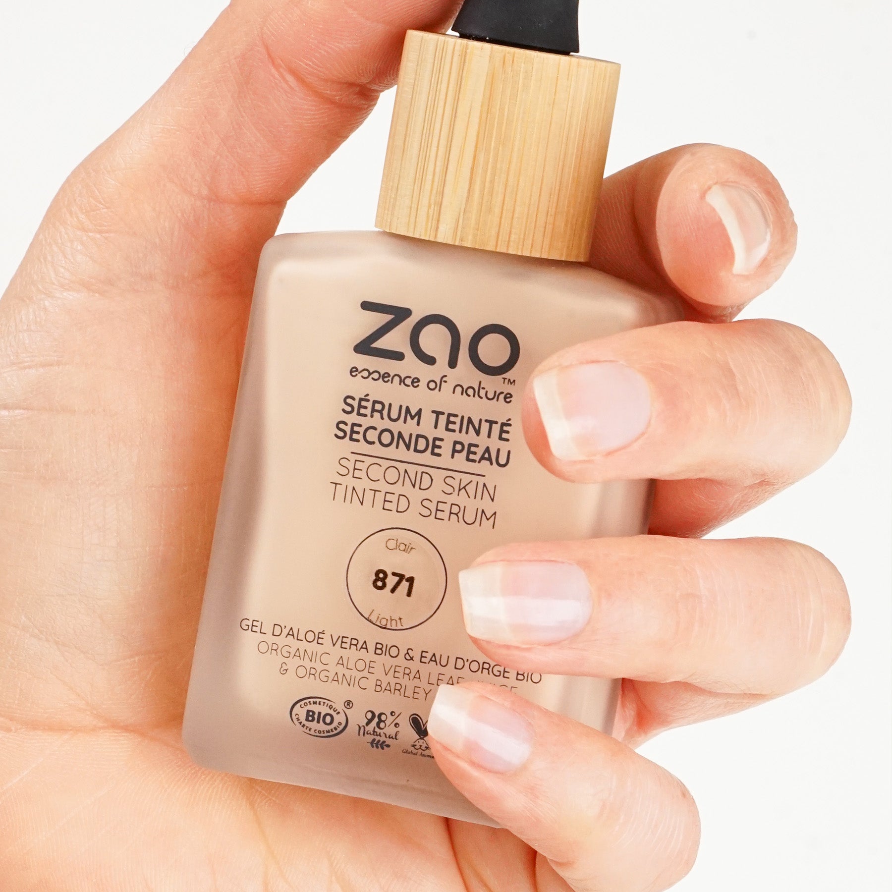 裸肌水漾肌底調色精華Second Skin Tinted Serum – Zao Makeup Hong Kong